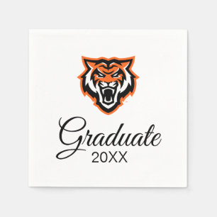 Idaho State Universiteten Bengals Spirit Design Pappersservett