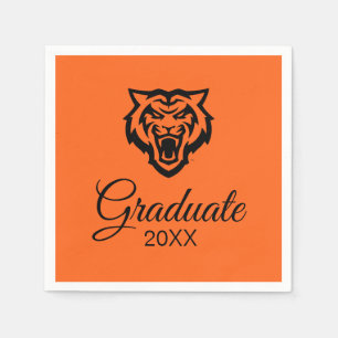 Idaho State Universiteten Bengals Spirit Design Pappersservett