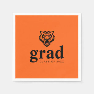 Idaho State Universiteten Bengals Spirit Design Pappersservett