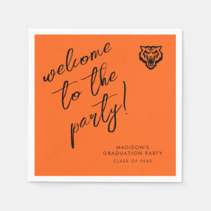 Idaho State Universiteten Bengals Spirit Design Pappersservett
