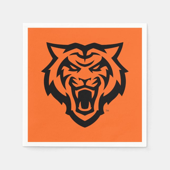 Idaho State Universiteten Bengals Spirit Design Pappersservett (Framsidan)