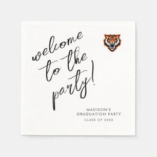 Idaho State Universiteten Bengals Spirit Design Pappersservett