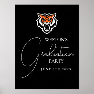 Idaho State Universiteten Bengals Spirit Design Poster