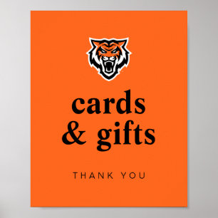 Idaho State Universiteten Bengals Spirit Design Poster