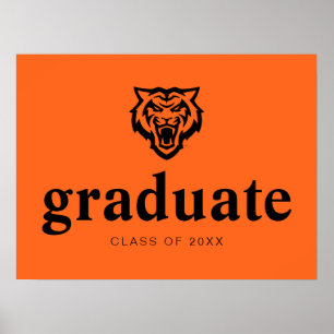 Idaho State Universiteten Bengals Spirit Design Poster