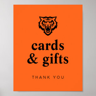 Idaho State Universiteten Bengals Spirit Design Poster
