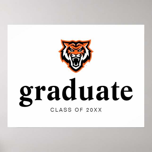 Idaho State Universiteten Bengals Spirit Design Poster (Framsidan)