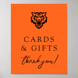 Idaho State Universiteten Bengals Spirit Design Poster