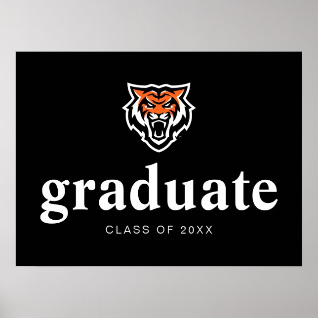 Idaho State Universiteten Bengals Spirit Design Poster (Framsidan)