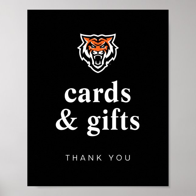 Idaho State Universiteten Bengals Spirit Design Poster (Framsidan)