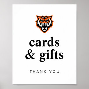Idaho State Universiteten Bengals Spirit Design Poster