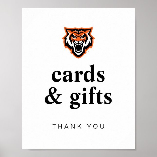 Idaho State Universiteten Bengals Spirit Design Poster (Framsidan)