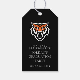 Idaho State Universiteten Bengals Spirit Design Presentetikett