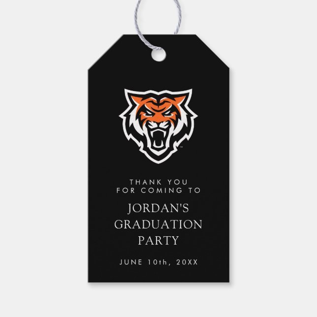 Idaho State Universiteten Bengals Spirit Design Presentetikett (Framsidan)