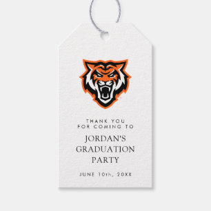 Idaho State Universiteten Bengals Spirit Design Presentetikett
