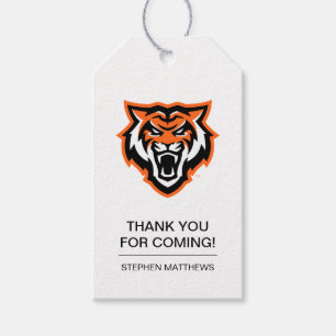 Idaho State Universiteten Bengals Spirit Design Presentetikett