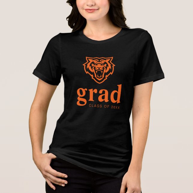 Idaho State Universiteten Bengals Spirit Design T Shirt (Framsida)