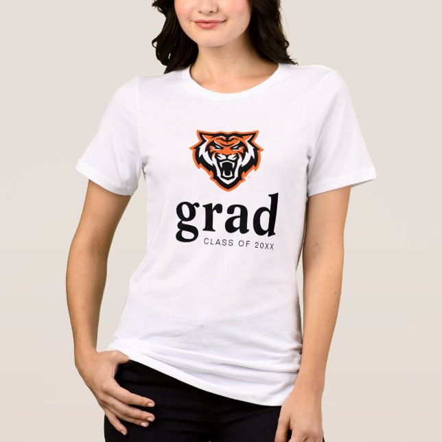 Idaho State Universiteten Bengals Spirit Design T Shirt (Framsida)
