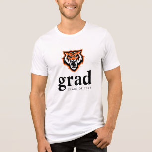 Idaho State Universiteten Bengals Spirit Design T Shirt