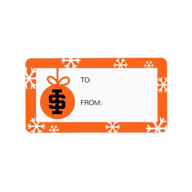 Idaho State Universiteten Bold Bengals Logotyp Adressetikett (Framsidan)