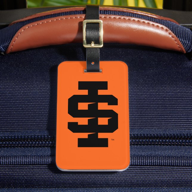 Idaho State Universiteten Bold Bengals Logotyp Bagagebricka (Framsida Insitu 2)