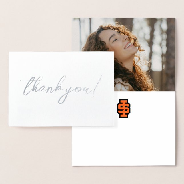 Idaho State Universiteten Bold Bengals Logotyp Folierat Kort (Display)