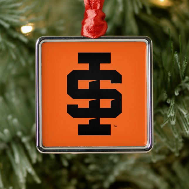 Idaho State Universiteten Bold Bengals Logotyp Julgransprydnad Metall (Träd)