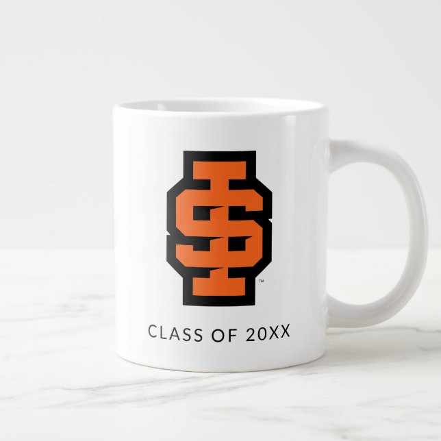 Idaho State Universiteten Bold Bengals Logotyp Jumbo Mugg (Höger)