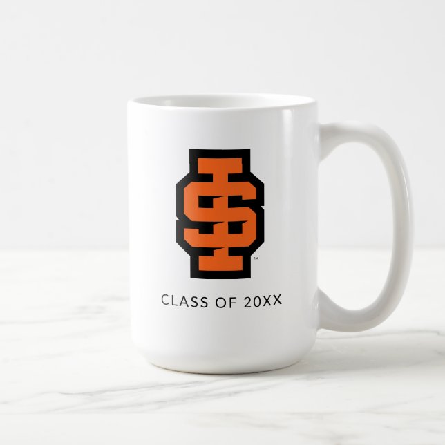 Idaho State Universiteten Bold Bengals Logotyp Kaffemugg (Höger)