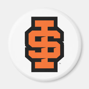 Idaho State Universiteten Bold Bengals Logotyp Magnet