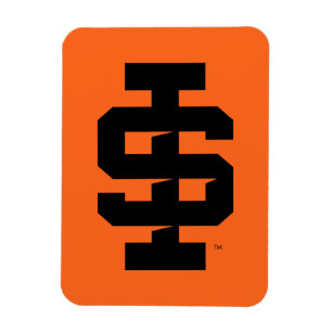 Idaho State Universiteten Bold Bengals Logotyp Magnet