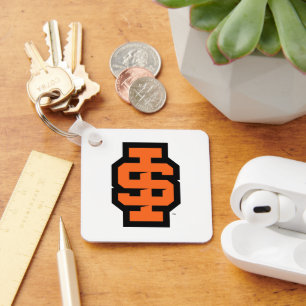 Idaho State Universiteten Bold Bengals Logotyp Nyckelring