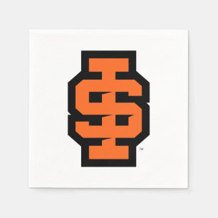 Idaho State Universiteten Bold Bengals Logotyp Pappersservett