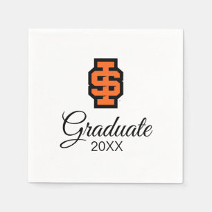 Idaho State Universiteten Bold Bengals Logotyp Pappersservett