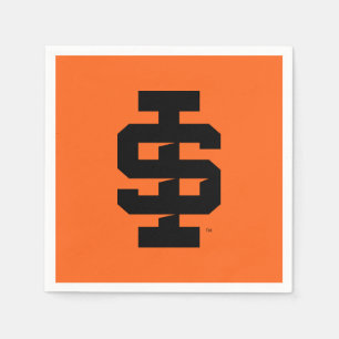 Idaho State Universiteten Bold Bengals Logotyp Pappersservett