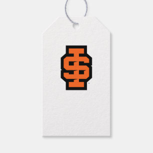 Idaho State Universiteten Bold Bengals Logotyp Presentetikett
