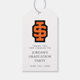 Idaho State Universiteten Bold Bengals Logotyp Presentetikett
