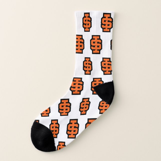 Idaho State Universiteten Bold Bengals Logotyp Strumpor (Vänster utanför)
