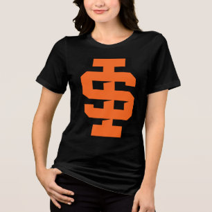 Idaho State Universiteten Bold Bengals Logotyp T Shirt