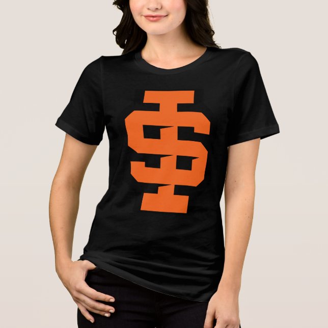 Idaho State Universiteten Bold Bengals Logotyp T Shirt (Framsida)