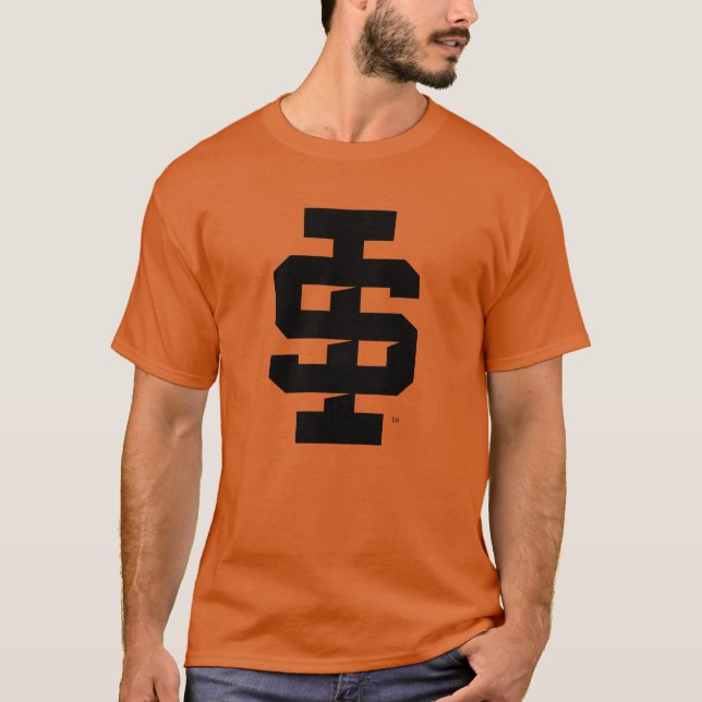 Idaho State Universiteten Bold Bengals Logotyp T Shirt (Framsida)