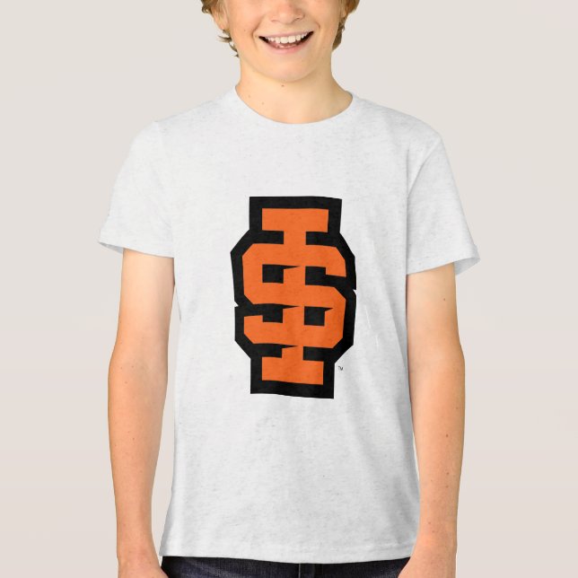 Idaho State Universiteten Bold Bengals Logotyp T Shirt (Framsida)