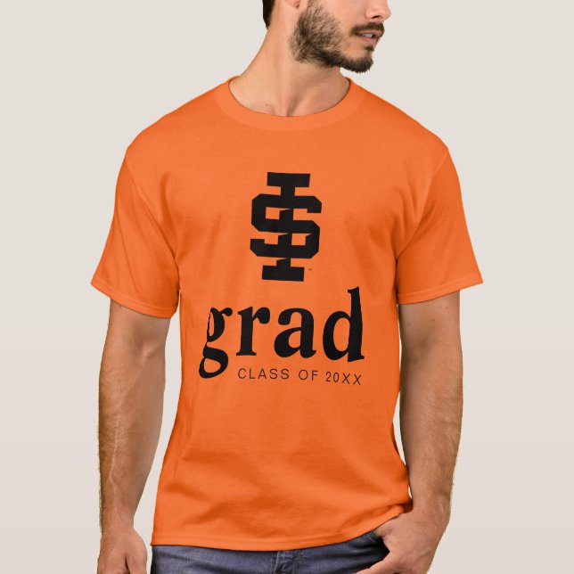 Idaho State Universiteten Bold Bengals Logotyp T Shirt (Framsida)