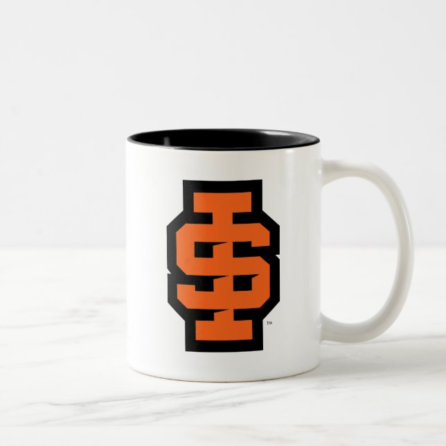 Idaho State Universiteten Bold Bengals Logotyp Två-Tonad Mugg (Höger)