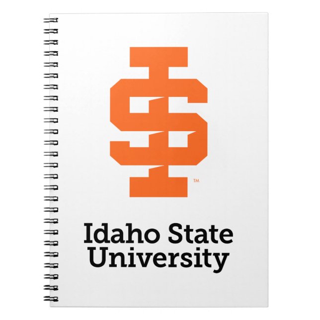 Idaho State Universiteten Officiell Logotyp Design Anteckningsbok (Framsidan)