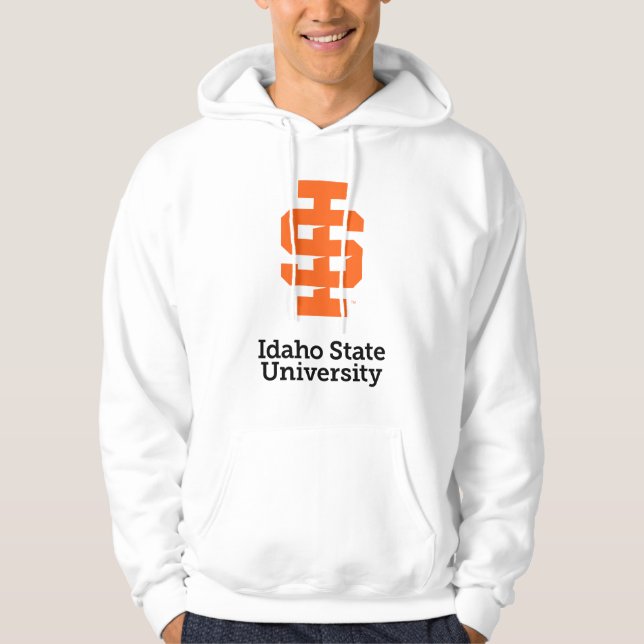 Idaho State Universiteten Officiell Logotyp Design Hoodie (Framsida)