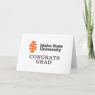 Idaho State Universiteten Officiell Logotyp Design Kort