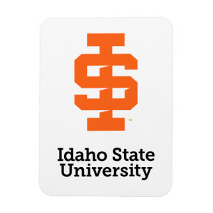 Idaho State Universiteten Officiell Logotyp Design Magnet