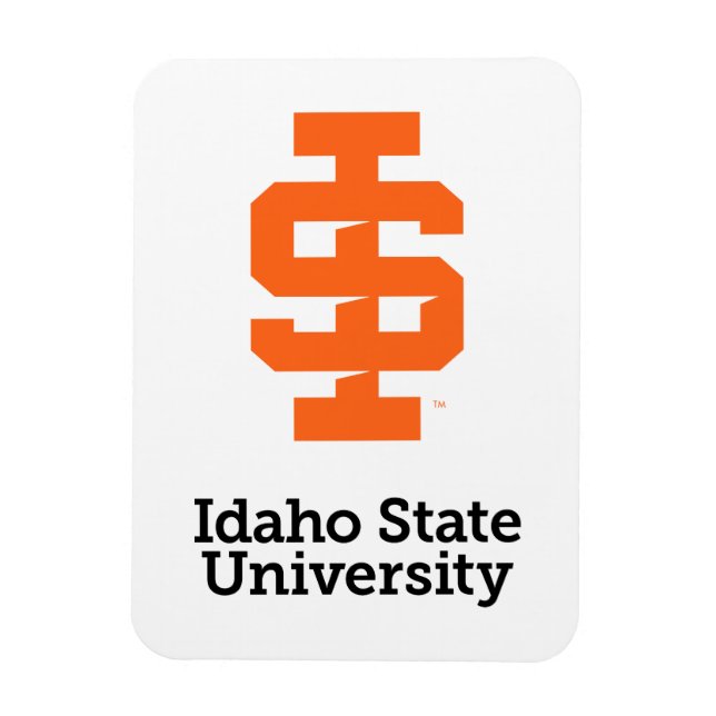 Idaho State Universiteten Officiell Logotyp Design Magnet (Vertikal)
