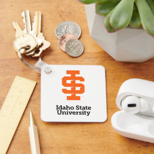 Idaho State Universiteten Officiell Logotyp Design Nyckelring